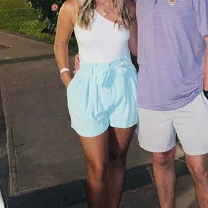 Gianni bini shorts with bow tie in front